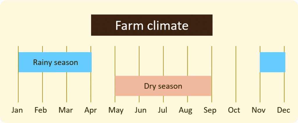 coffee farm climate (season)